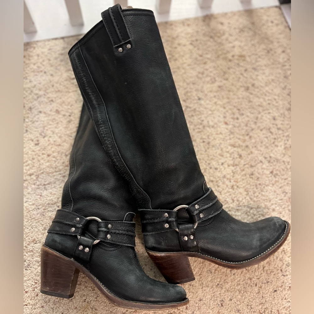 Frye Harness Tall Boots